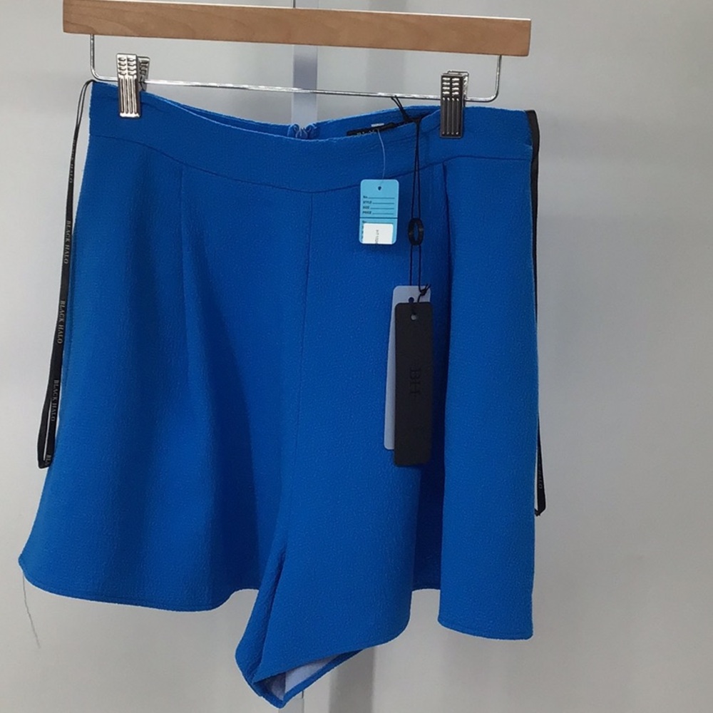 Black halo size8 blue skirt